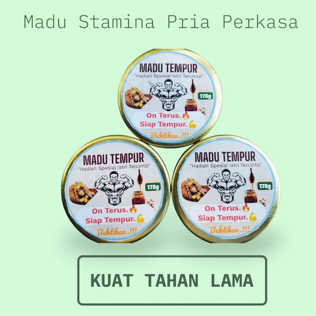Madu Stamina Pria Perkasa Kuat Tahan Lama
