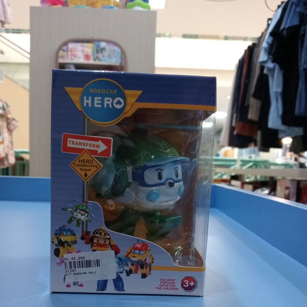 Mainan Anak Robocar Hero Mainan Robocar Poli Satuan Box