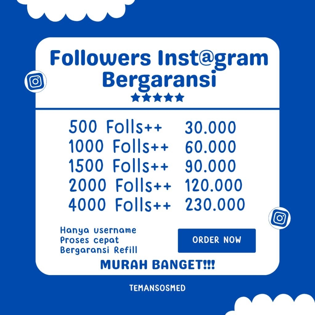 Followes IG Follower Pengikut Instagram Folower Folowers IG Worldwide Instagram Permanen
