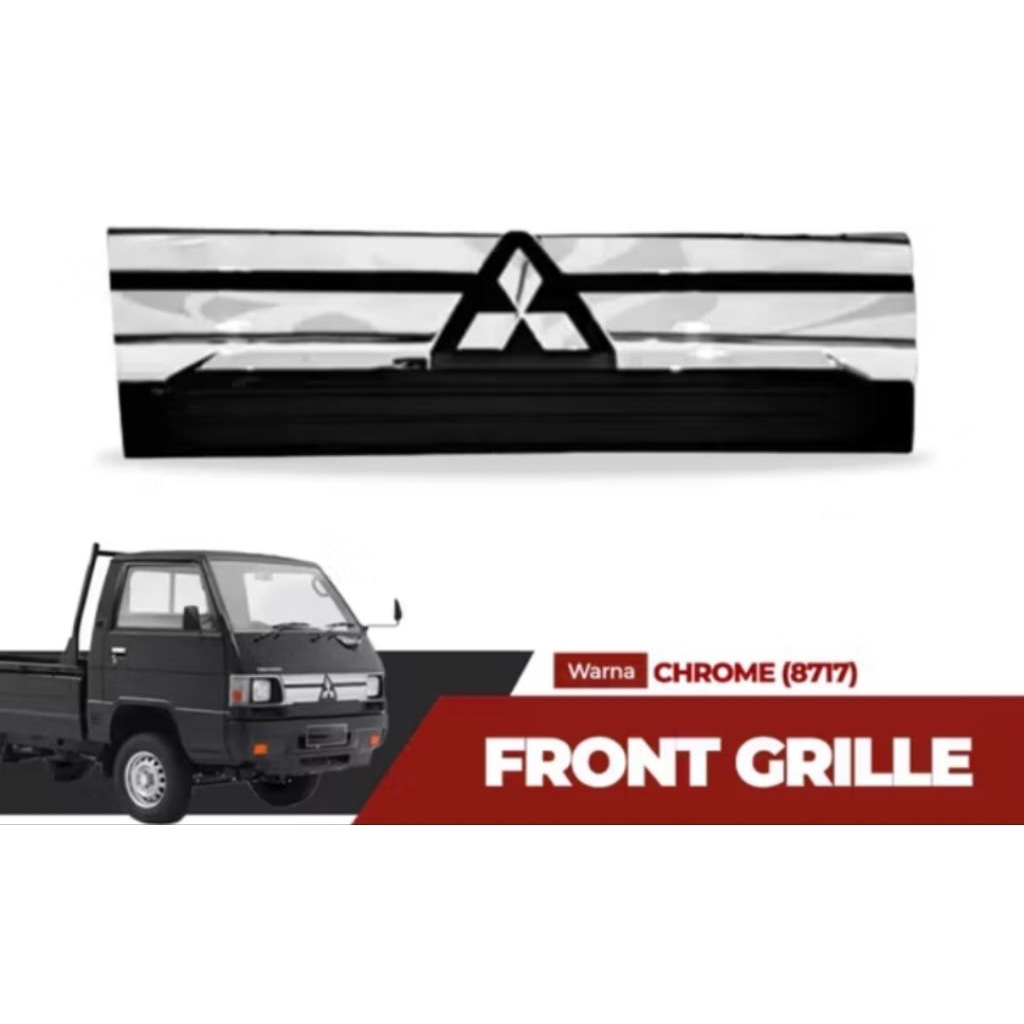 Grill Grille Depan L300 Euro 4 Chrome , cocok semua tahun