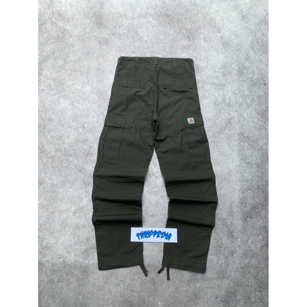 Carhartt WIP Cargo reguler mos green ritstop