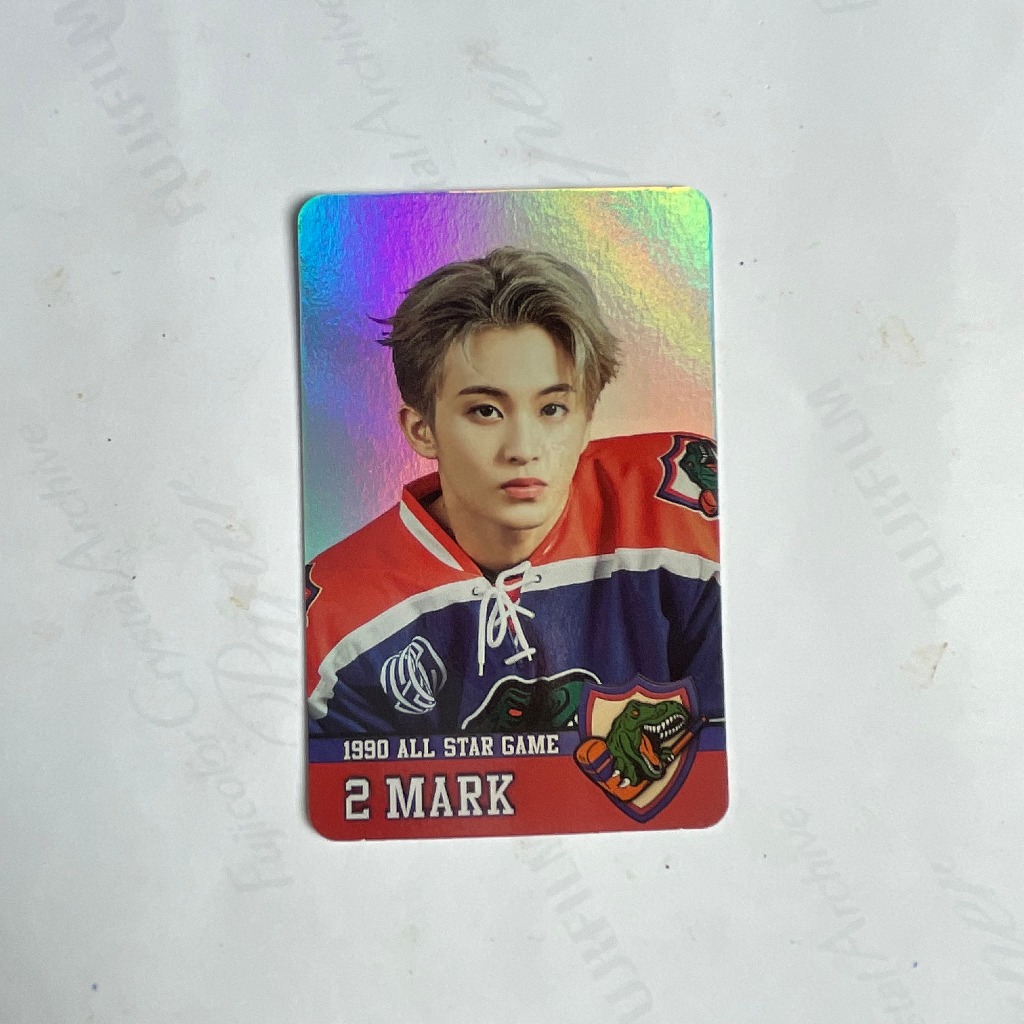 [ Ready ] pc Mark photocard hologram 90’s love md merch lenticular standee lenti trading card tc hoc