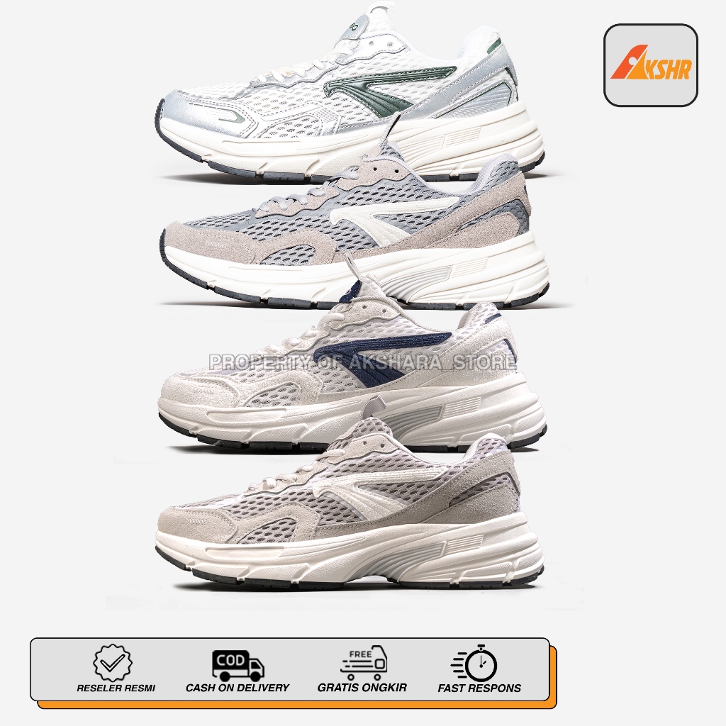 BRODO - Sepatu Sneakers BRODO ACE NEXUS Unisex Pria Wanita Original