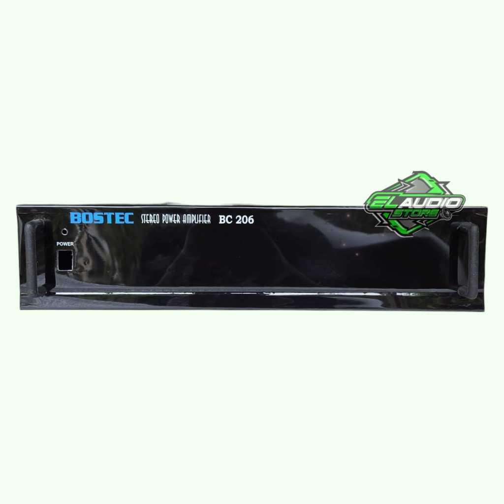 Box Power Amplifier Polos BOSTEC BC-206 / Box Amplifier Tanpa Lobang BC 206 Kualitas Bagus