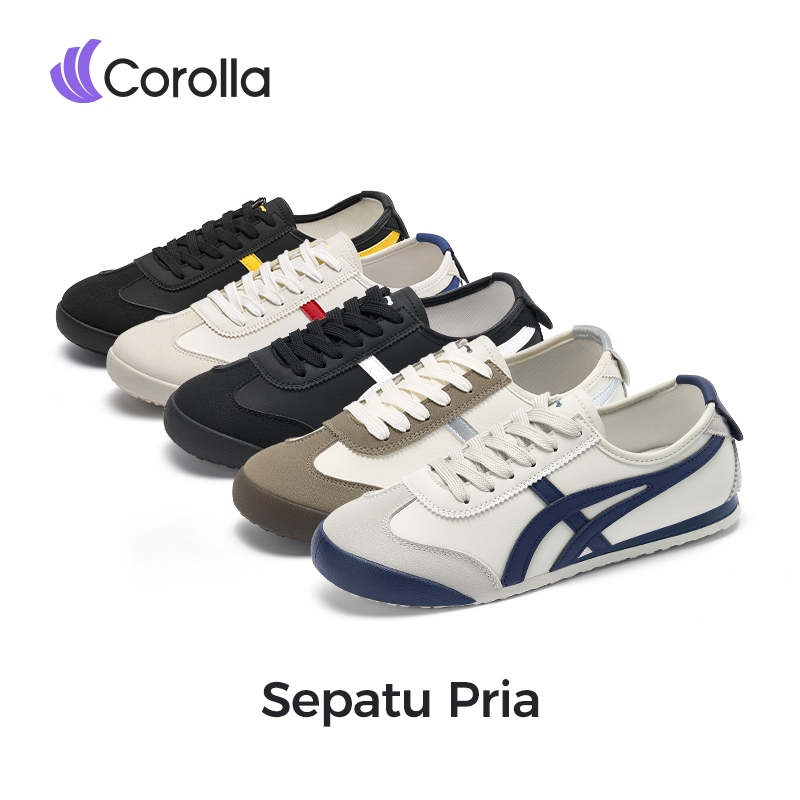 COROLLA Tiger-66  Sepatu Olahraga Pria Casual Sport Shoes Sneakers Viral Sepatu Kerja Main Outdoor S