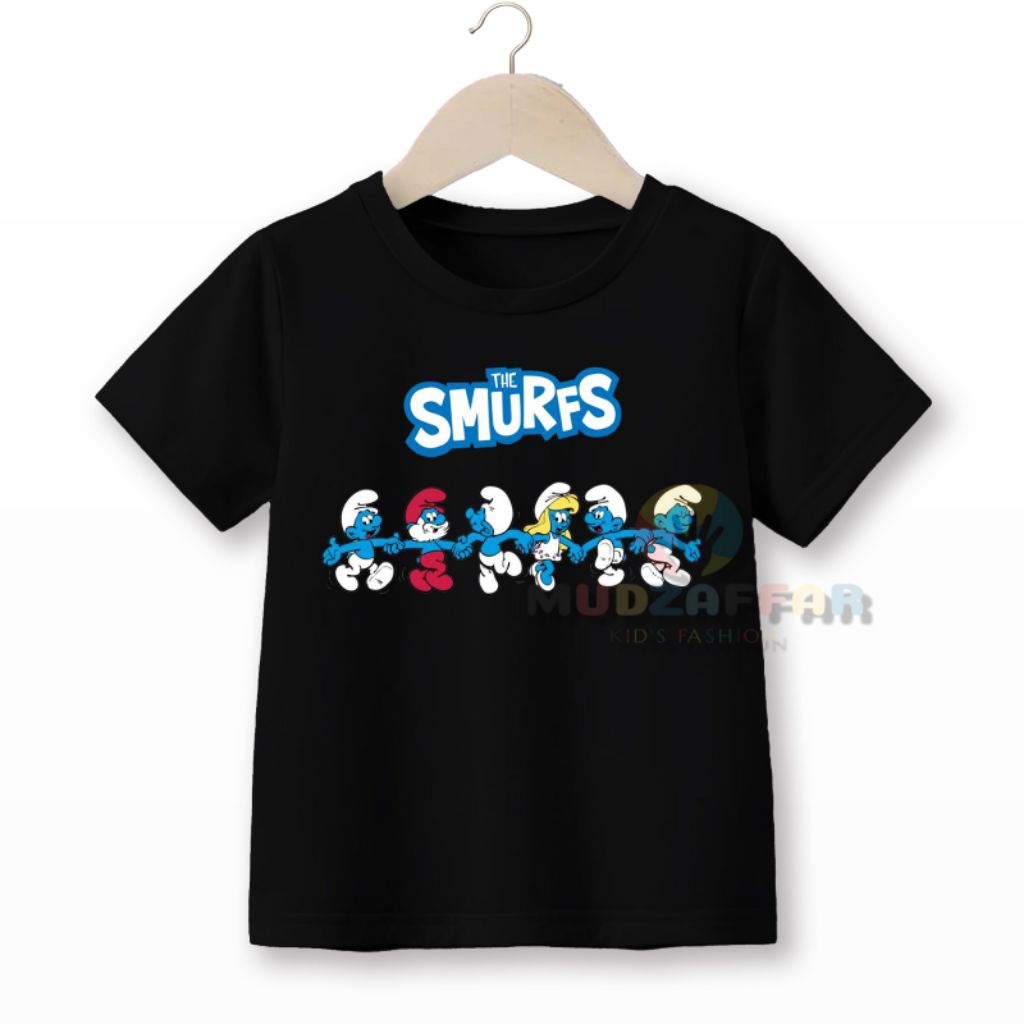 BAJU KAOS ANAK THE SMURFS KAOS ANAK ANAK TERBARU THE SMURFS