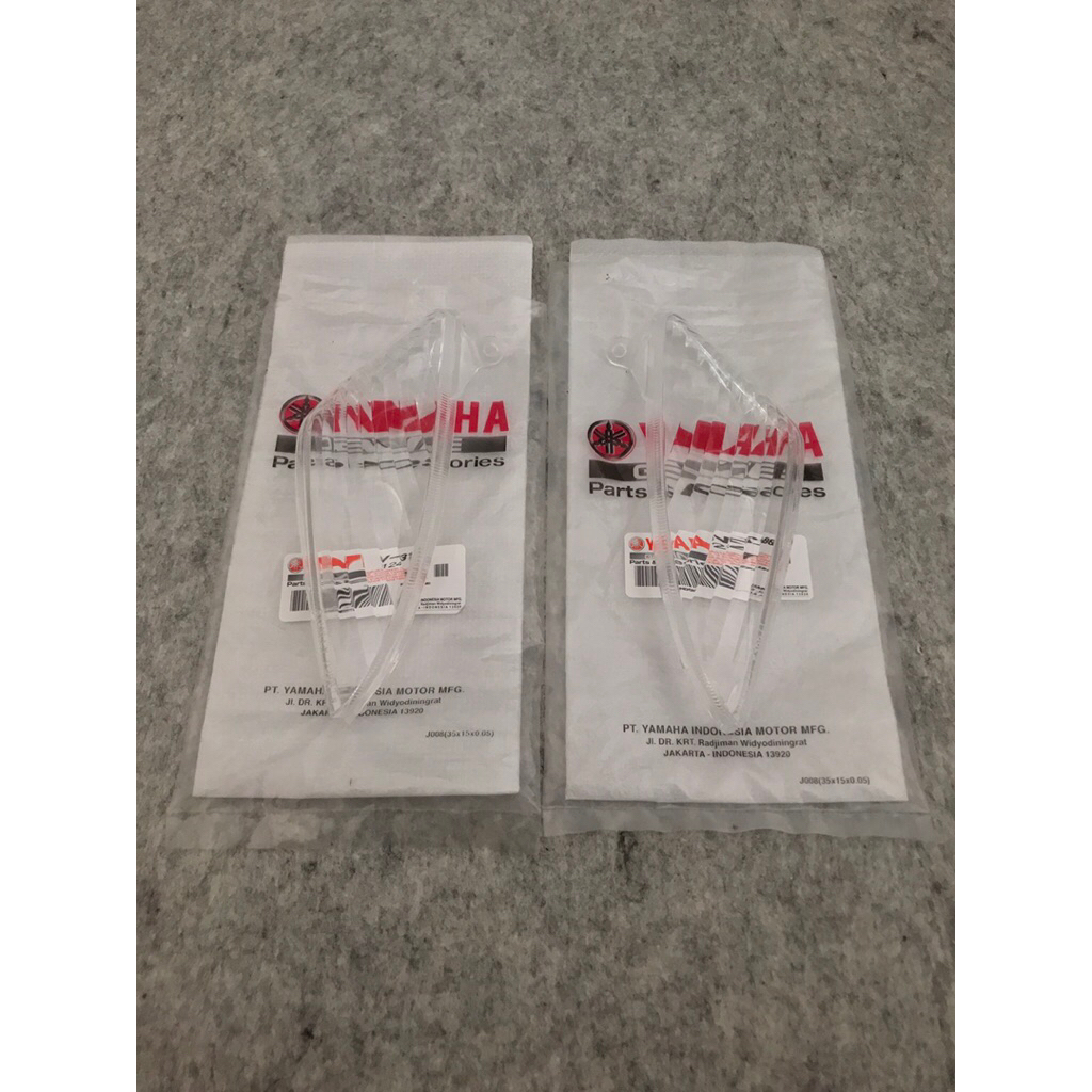 LENS FLASHER 5VV-H3312-00, LENS FLASHER 2 5VV-H3322-00 mika sein depan yamaha mio sporty original ya