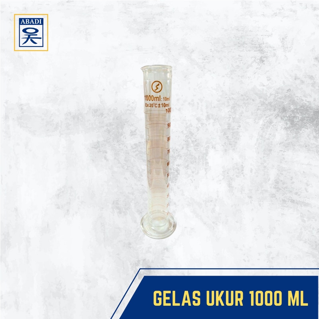 GELAS UKUR SOLAR (KACA) 1000 ML