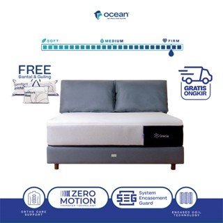 Springbed Ocean Type Gracia Orthopedic Ultra Cool Fabric Tebal 32 CM Garansi 15 Tahun Busa dan Per