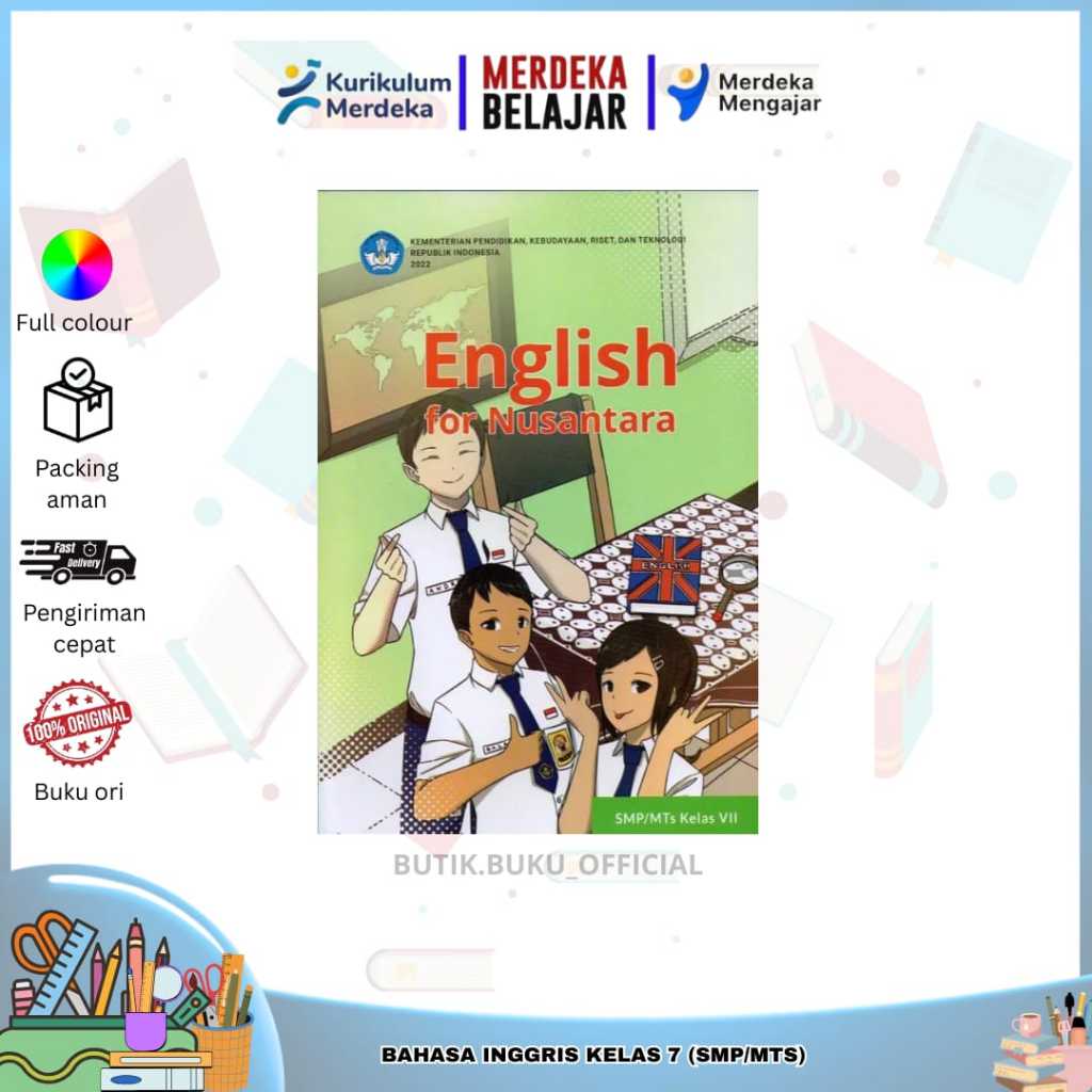 BUKU SISWA BAHASA INGGRIS KELAS 7 KURIKULUM MERDEKA
