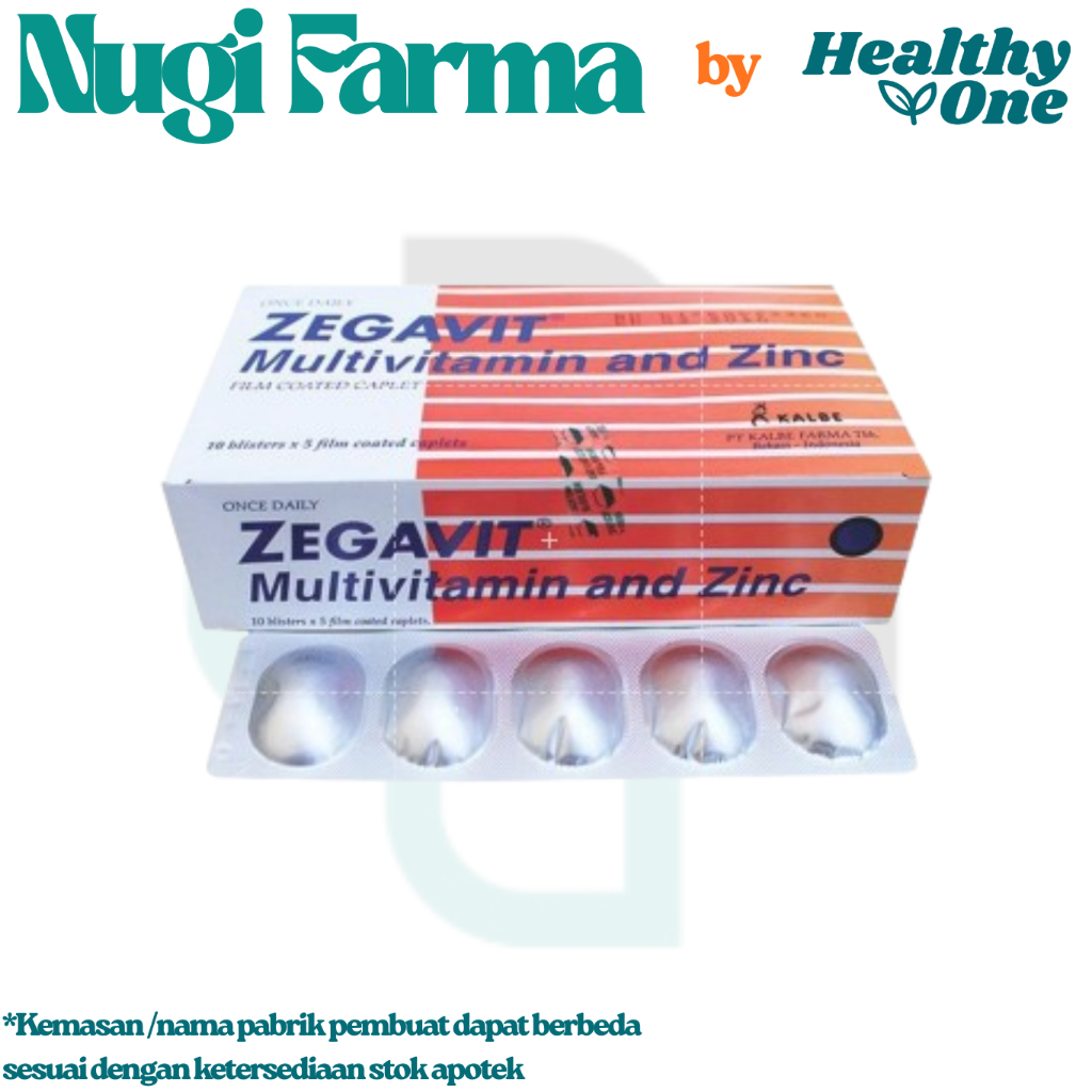 Zegavit 5 Kaplet / Multivitamin / Zinc