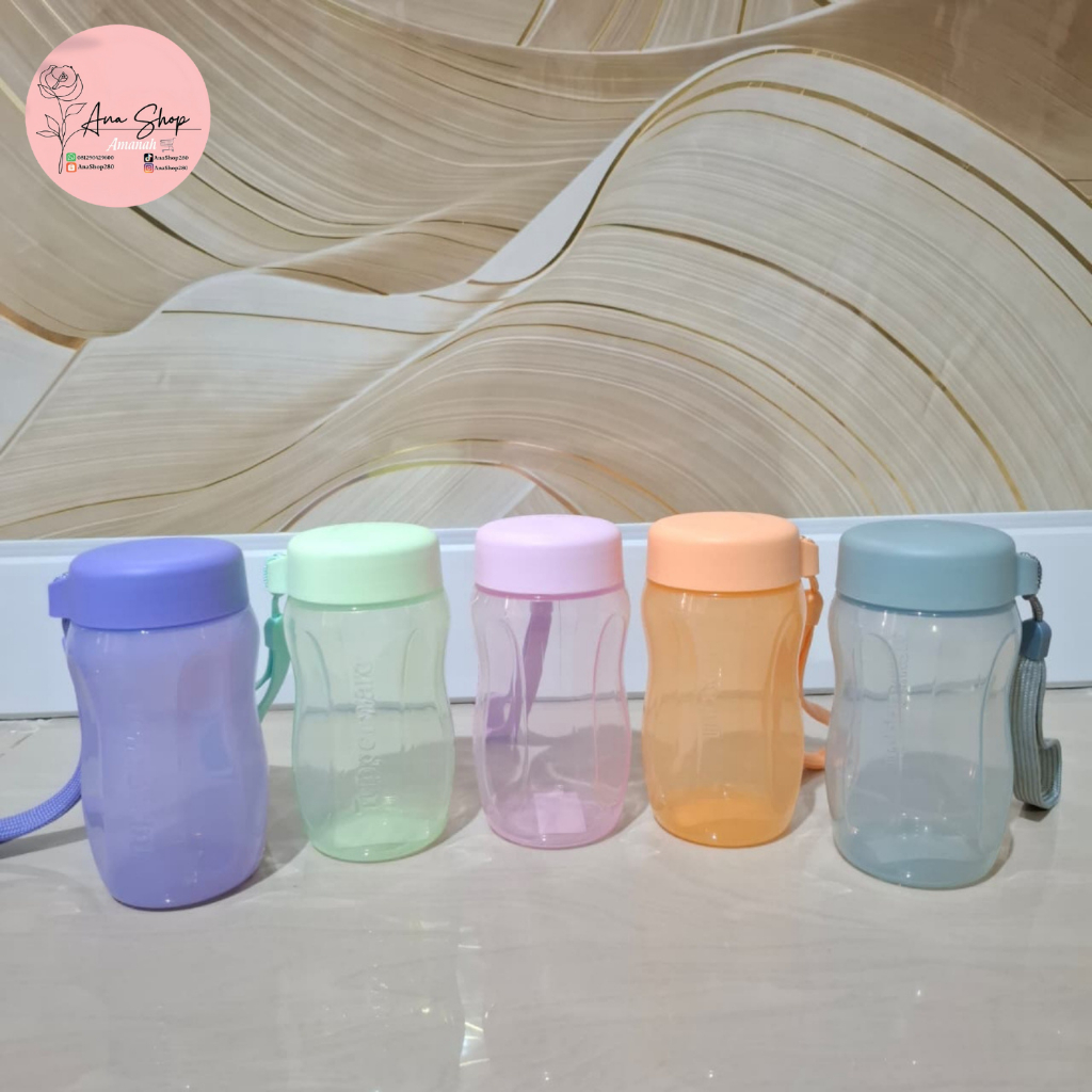 Tupperware Fashion Eco Bottle  Tutup Ulir 310 Ml - Botol Minum