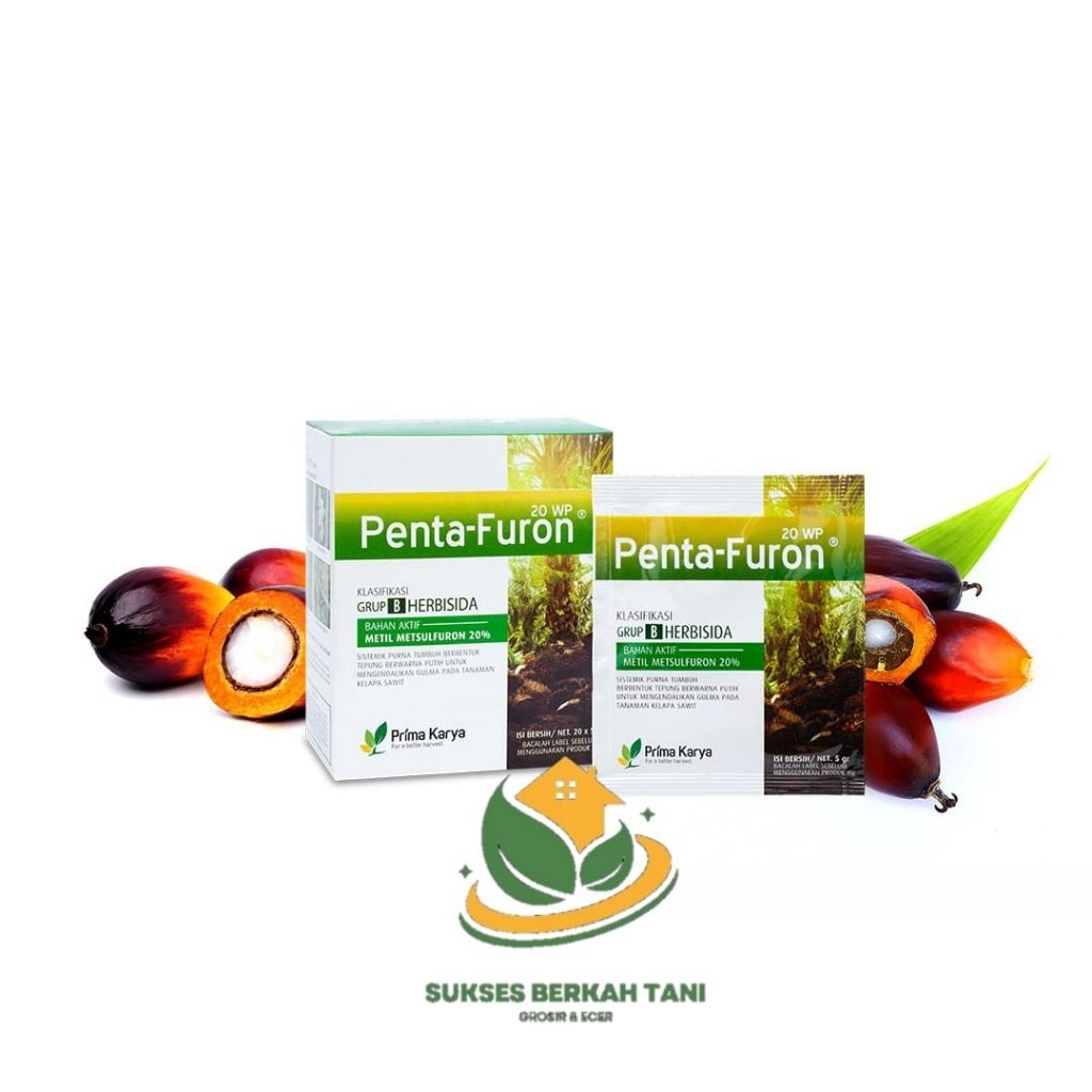 Herbisida Penta Furon 20 WP 5 gram