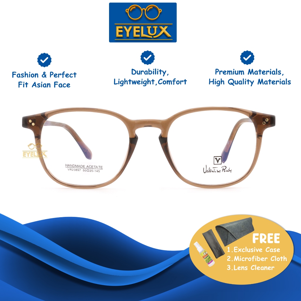 Valentino Rudy Eyewear / VAL VR-23897 / 50-20-145 / Frame Kacamata Valentino Rudy ORIGINAL