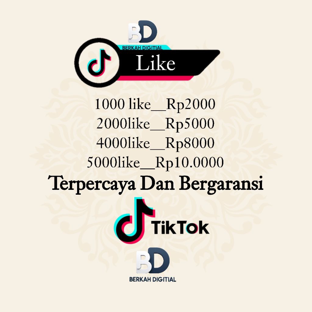 like tiktok Permanent Indonesia