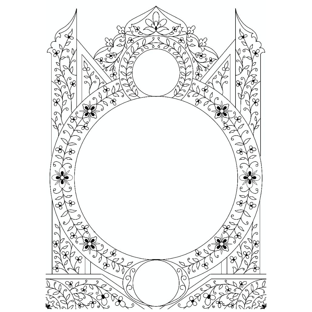 Mal Kaligrafi Mushaf A3