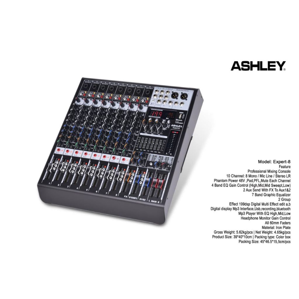 MIXER ASHLEY EXPERT8/ EXPERT   8/ EXPERT-8