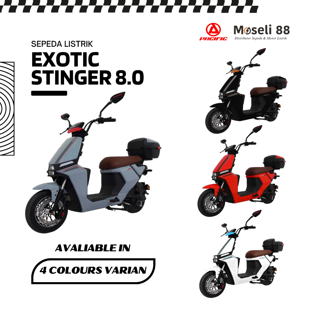 Sepeda Listrik Exotic Stinger 8.0