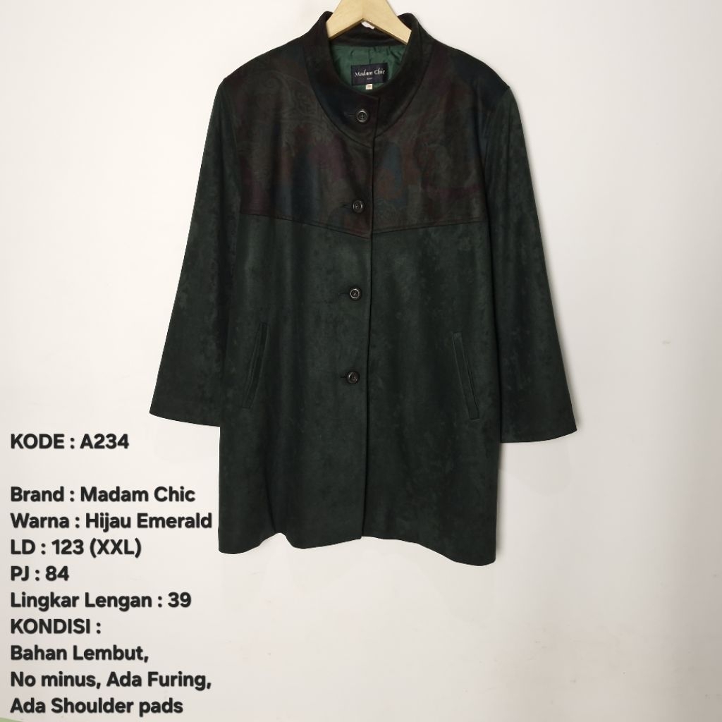 Coat, Long Coat Musim Dingin Jumbo Preloved 07