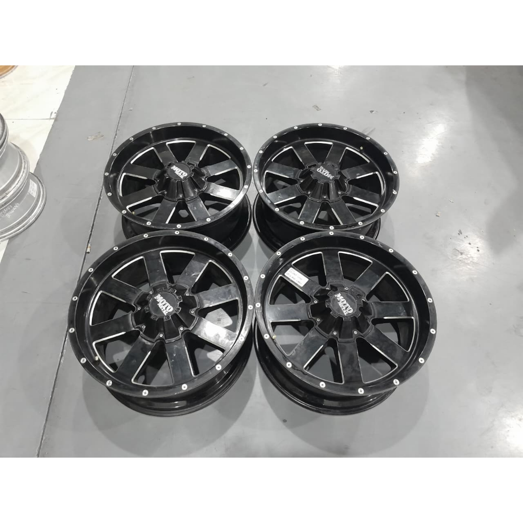 Velg second racing ring 20 pcd 6x139 cocok pajero fortuner hilux ranger dll