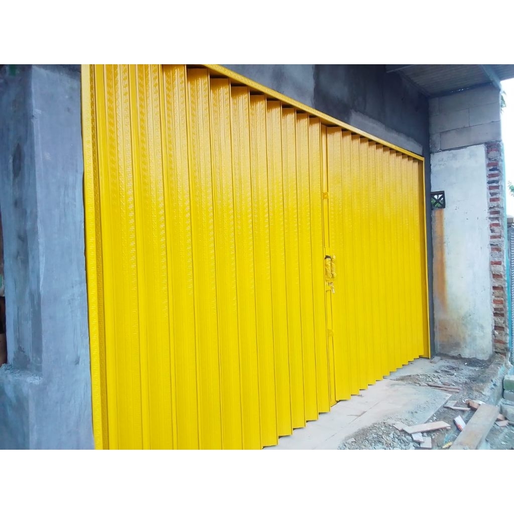 pintu ruko rolling door folding gate warung