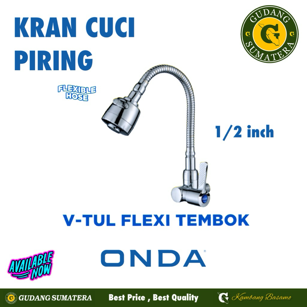 Kran Cuci Piring / Kran V-TUL Flexy ONDA / Kran Wastafel