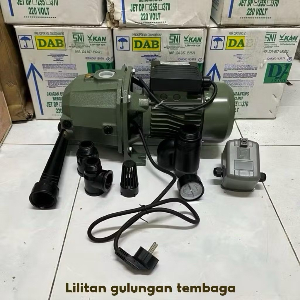 Pompa Air Jet Pump DAB 255Wat / 370Wat Pompa Air Jet Pump DAB Indonesia