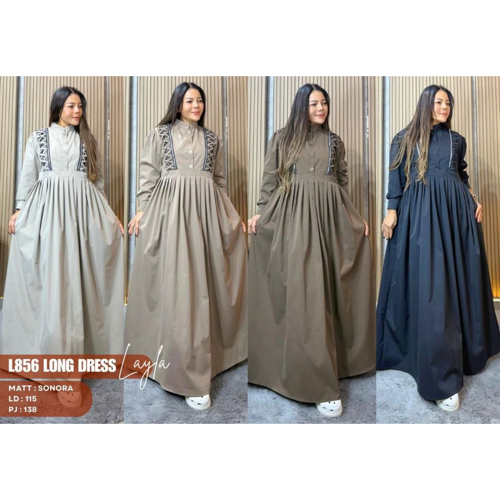 DNL GAMIS & OVERAL DNL LAYLA FASHION ORI