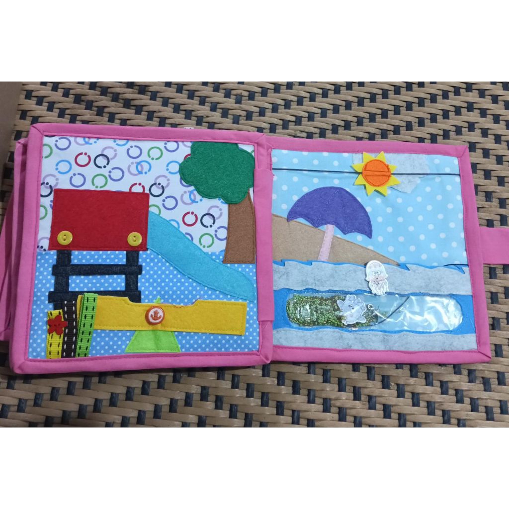 premium busy book doll house fidotania