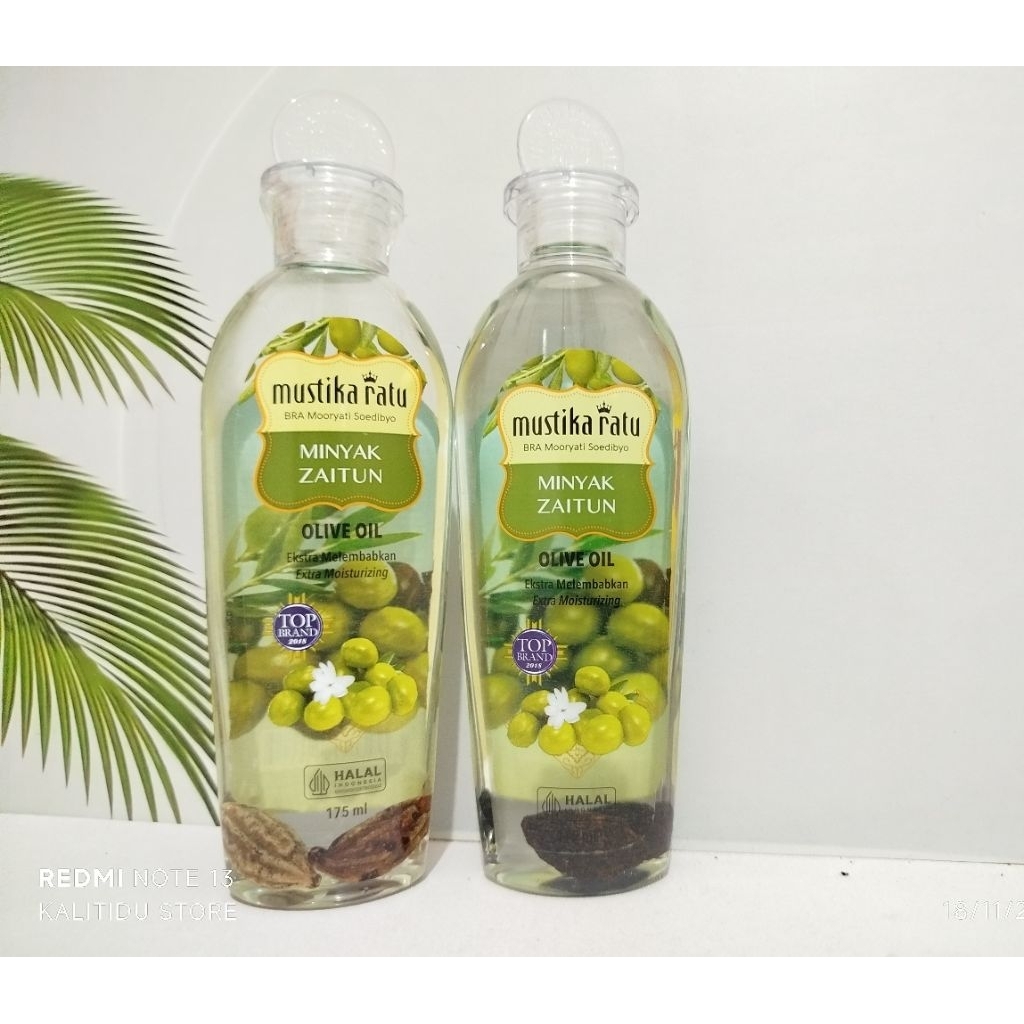 Mustika Ratu minyak zaitun 175ml/minyak zaitun