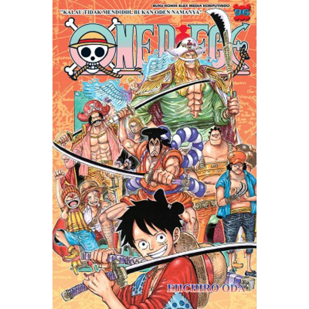 KOMIK ONE PIECE 96 by Eiichiro Oda