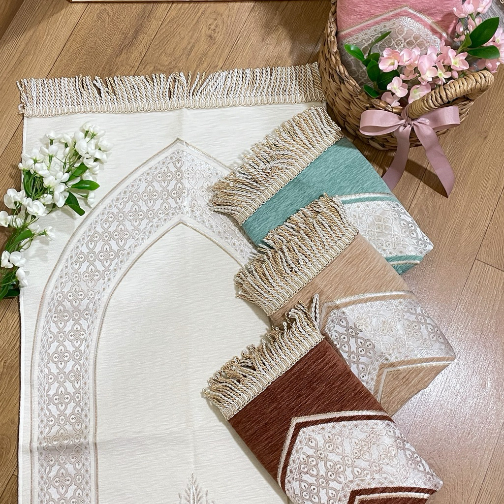 MW COLLECTION - Den Ayu Sajadah Turki mewah size travel & medium