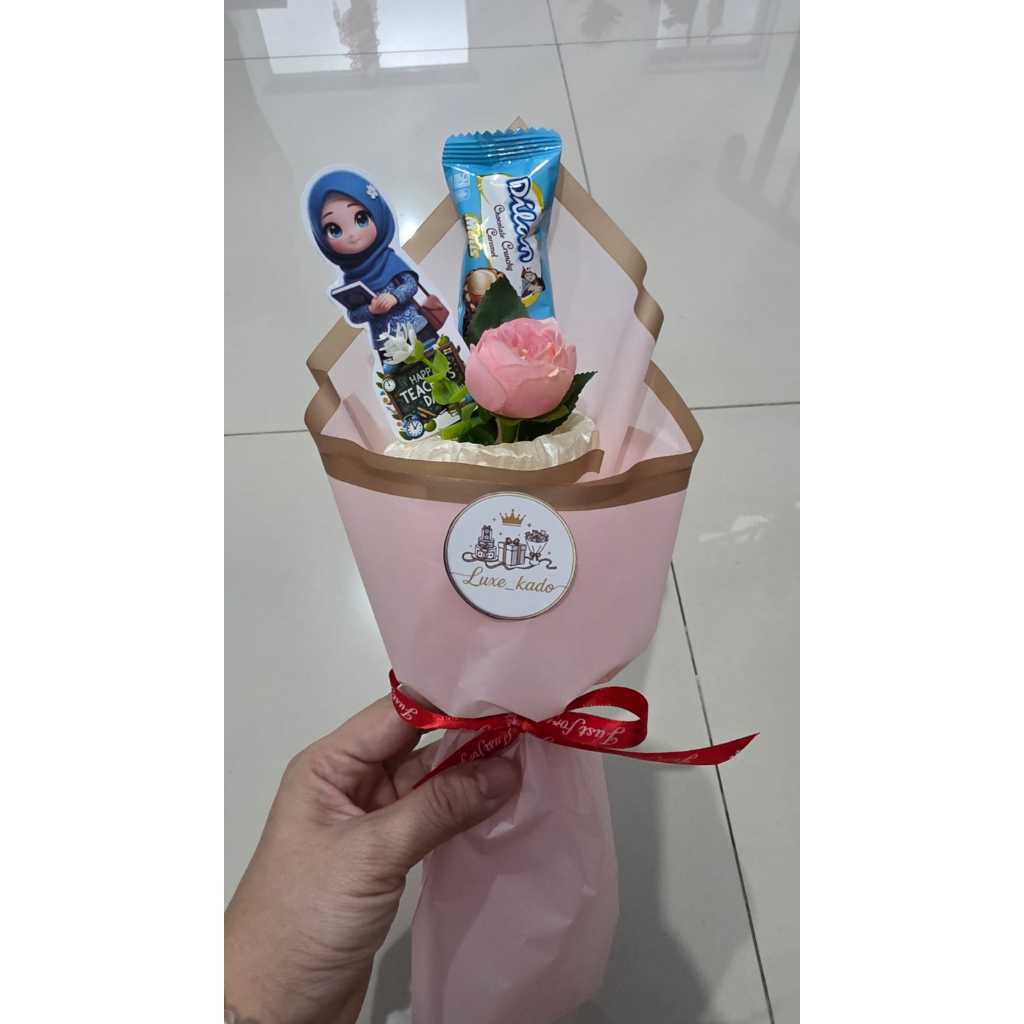 Buket Hari Guru - BUNGA HARI GURU - HAMPERS GURU - KADO GURU - TEACHERS HAMPERS - KADO BUKET GURU