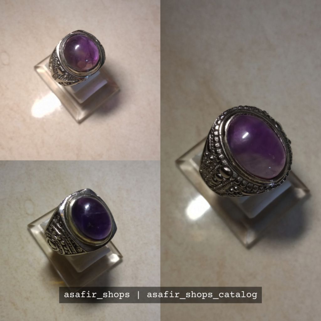 Natural Kecubung Ungu Kalimantan