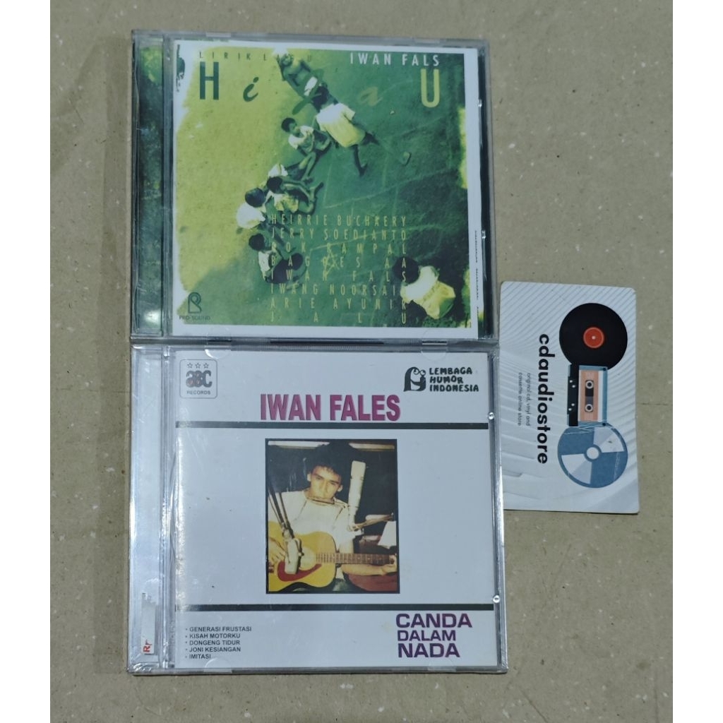 CD IWAN FALS - CANDA DALAM NADA / HIJAU