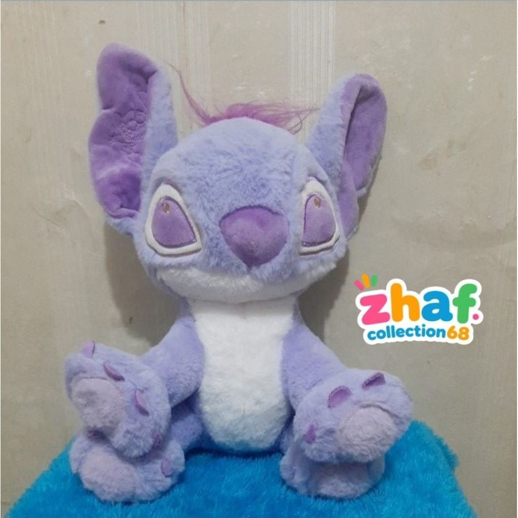 boneka stitch ungu rare