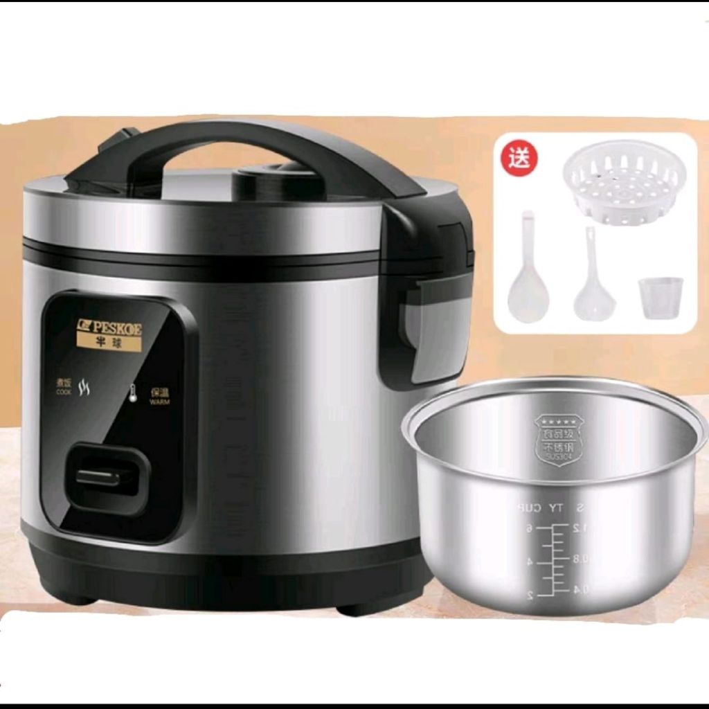 Peskoe Rice Cooker Ukuran 3 liter