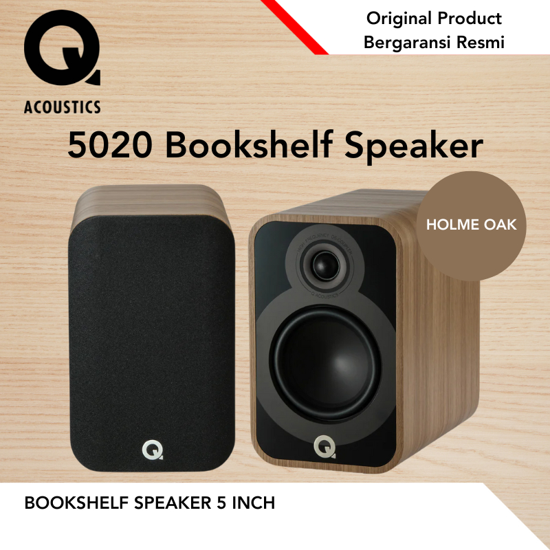 Q Acoustics 5020 Bookshelf Speaker pasif speaker