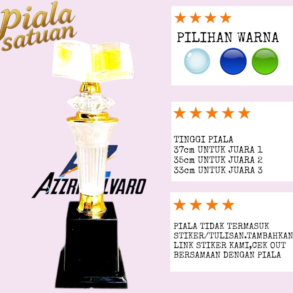 PIALA TROPHY FG BUKU PIALA SATUAN