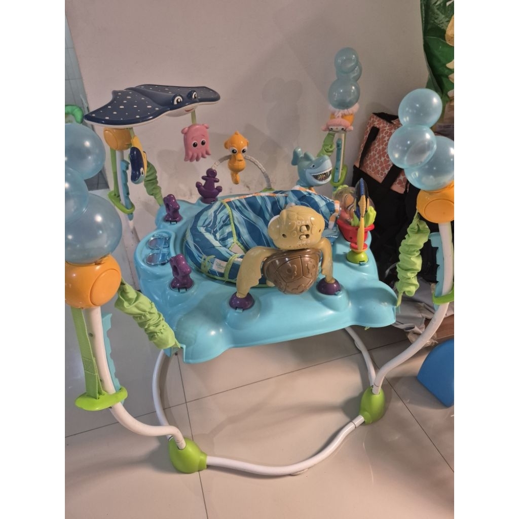 preloved disney baby finding nemo jumperoo bright stars