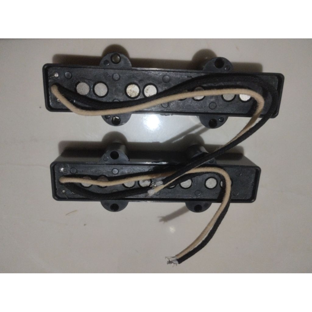pickup squier jazz bass alnico vintage cloth wire