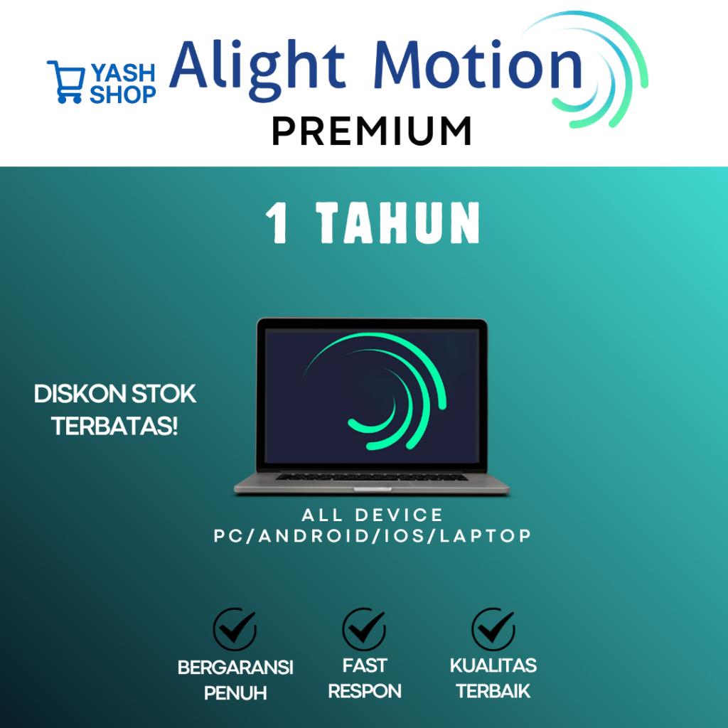ALIGHT MOTION PREMIUM PRIVATE 1 TAHUN