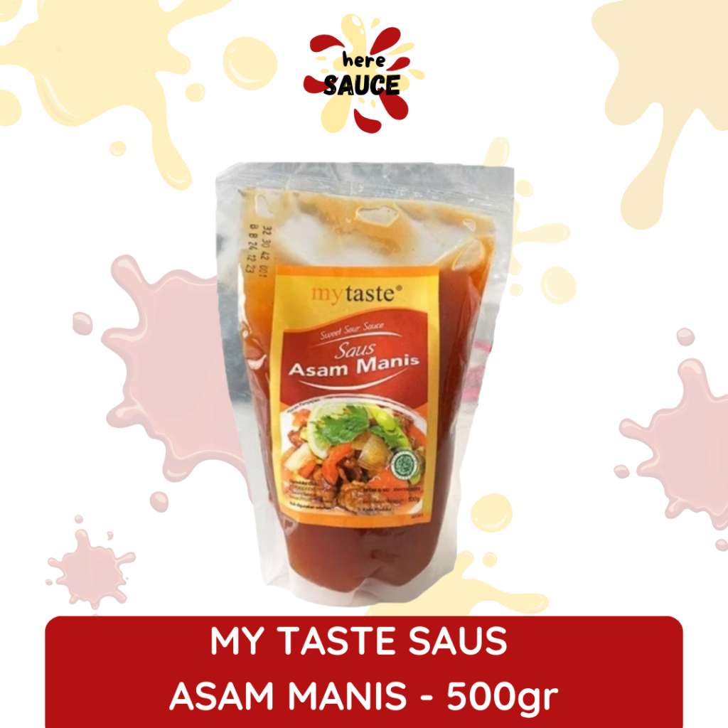 My Taste Saus Asam Manis 500gr | Saus Gourmet | Sambal  |  Saus Asam Manis