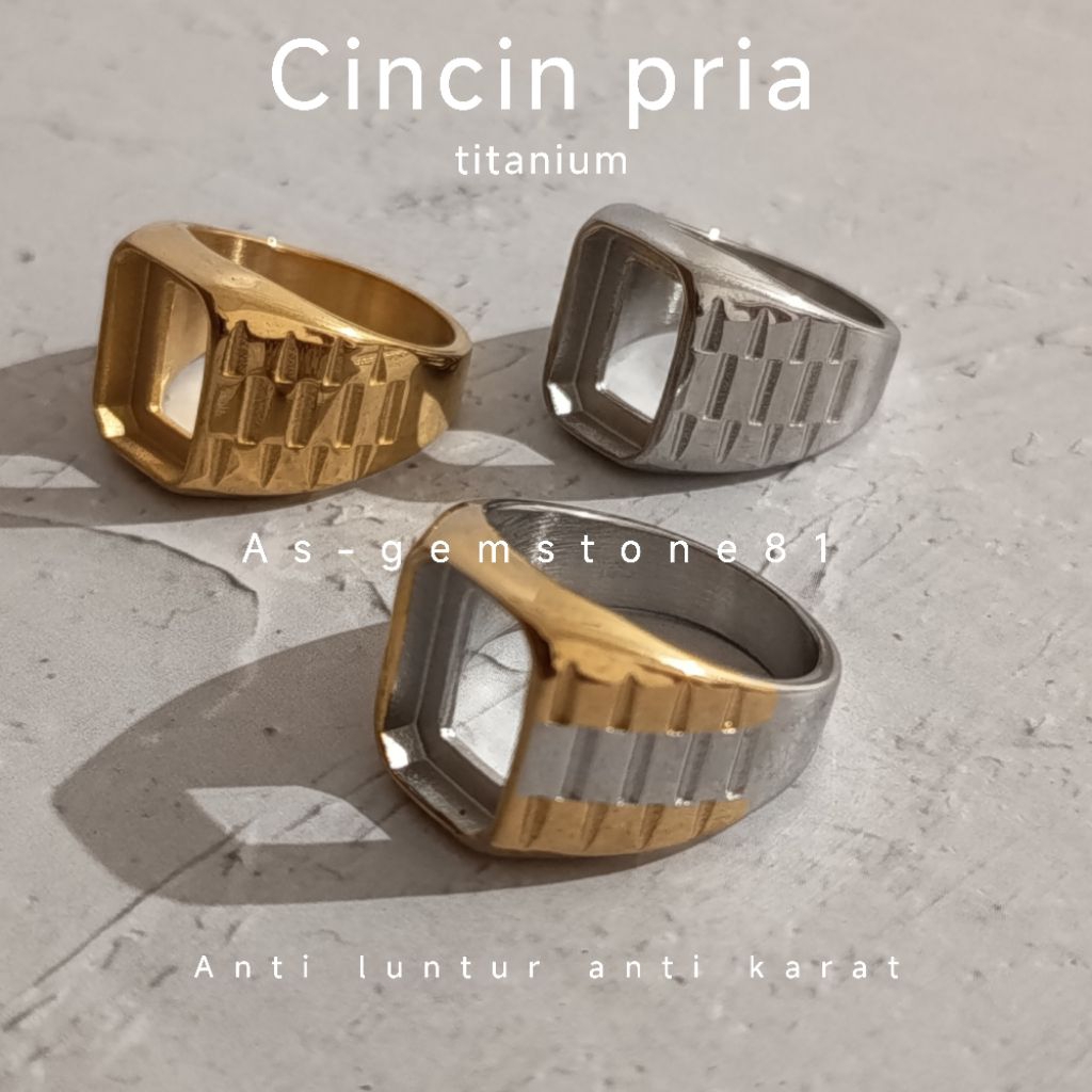 Cincin Ring [titanium]k20 kotak