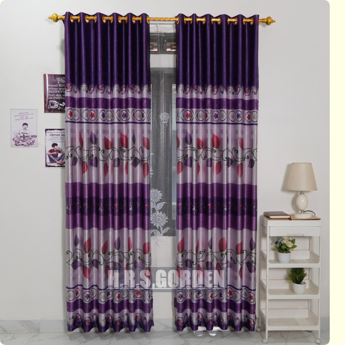 Gorden Pintu Jendela Blackout Motif Minimalis Premium Import Panjang 2.3 Meter