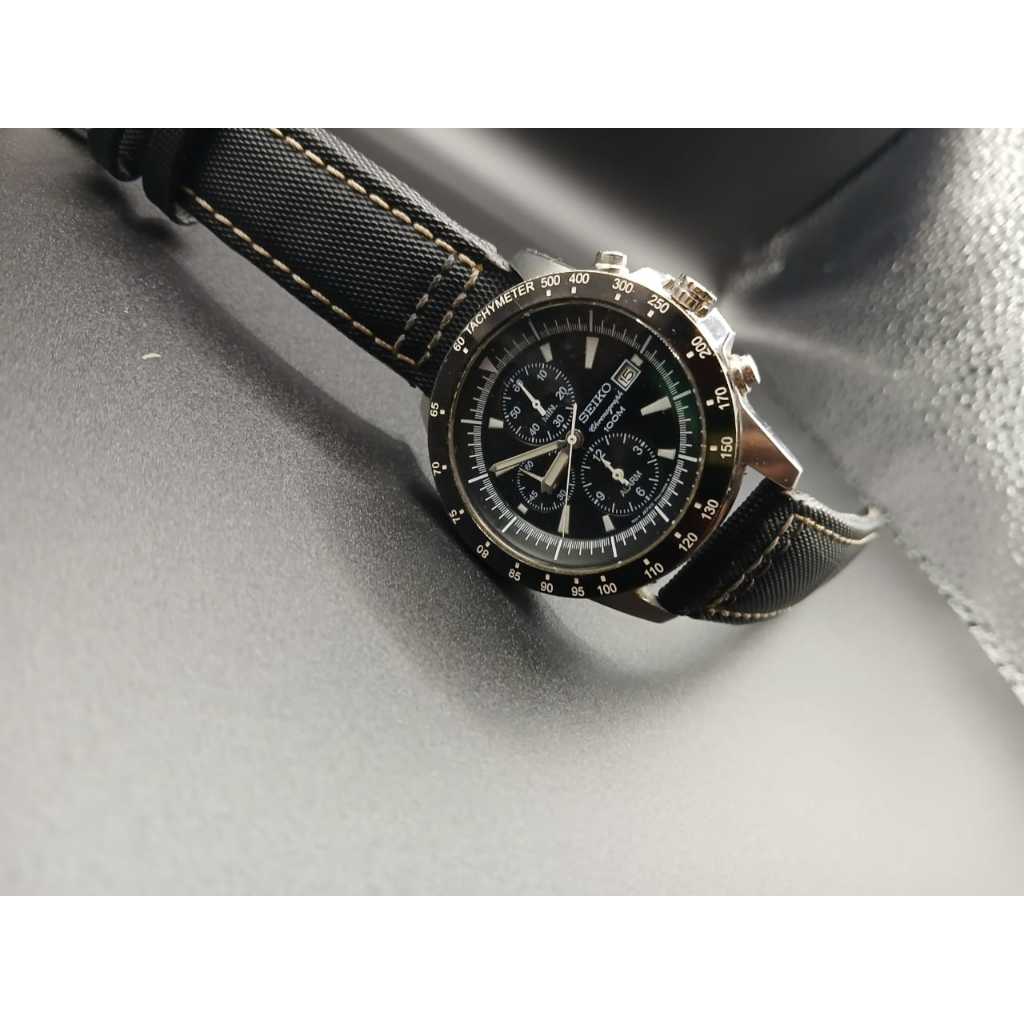 Bahan Jam Tangan Seiko Alarm ChronoGraph