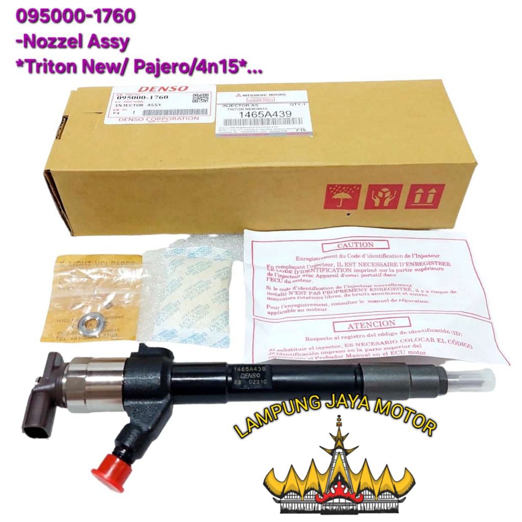 NOZZEL INJEKTOR / INJECTOR MITSUBISHI TRITON NEW / PAJERO / 4N15