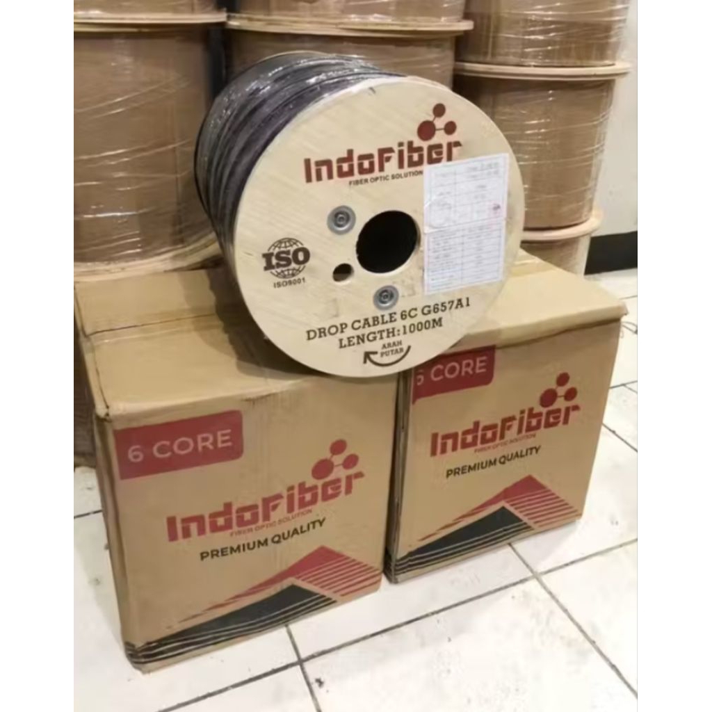 Dropcore 6core 3seling indofiber high spek