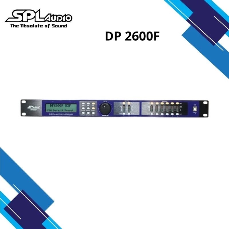 SPL Audio Speaker Management DP2600F ORIGINAL - DLMS SPL Audio DP2600F ORIGINAL