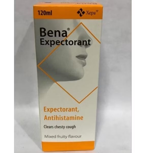 BENA EXPECTORANT 120ML obat batuk dahak dan pilek anak dewasa